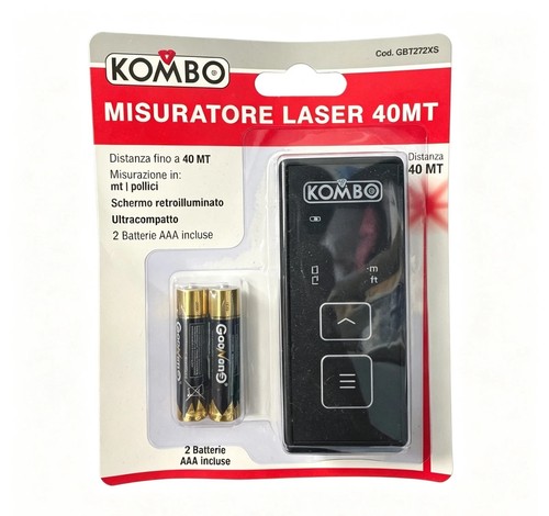 Misuratore laser 40mt distanza - laser,