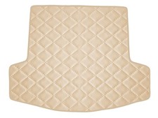 Beige EcoPelle Trapuntata Tappeto bagagliaio per Chevrolet Captiva 2006-2018