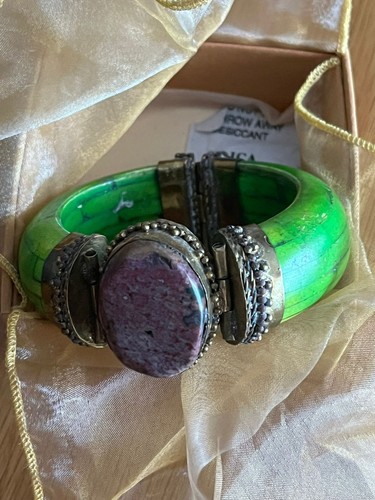 Bracciale indiano vintage osso - vintage,