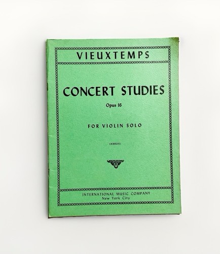 Spartiti vintage vieuxtemps - vintage,