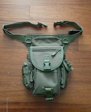 Borsa marsupio cosciale OD Green Militare tattico Motociclismo Hiking Softair