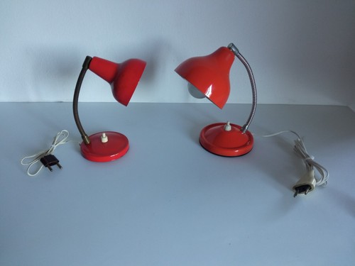 Coppia lampade abat jour - lampade,