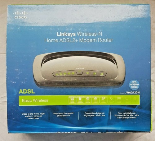 Linksys wag120n router - linksys,