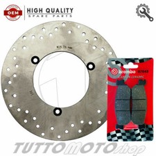 DISCO FRENO POSTERIORE +
