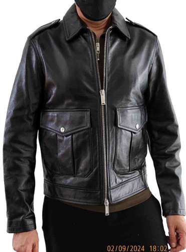 Dsquared2 giacca jeans pelle - giacca,