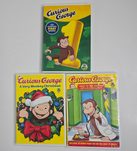 Curious george dvds - curious, 1st