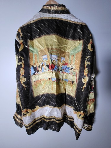 Camicia vintage seta - seta, barocco