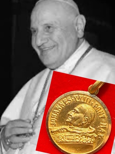 Medaglia san papa giovanni - medaglia,