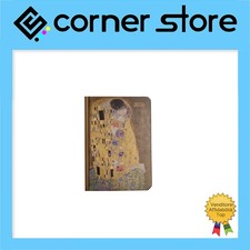 Alpha Edition Agenda Settimanale Verticale 2026 Economica - 10x15cm Bacio Klimt