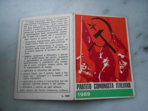 Tessera partito comunista - tessera-partito,