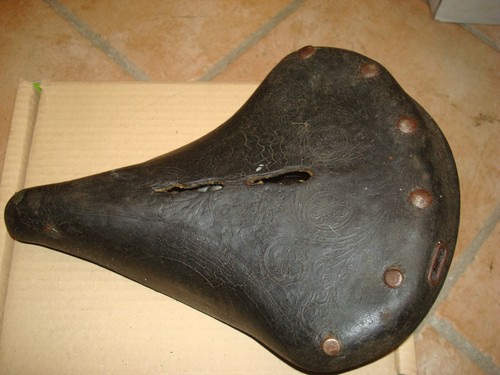 Sella cuoio riccioli - sella,
