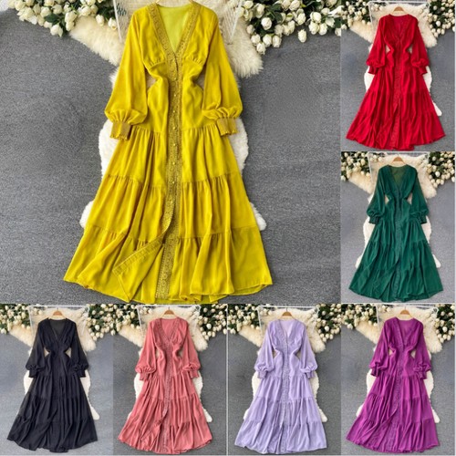 Donne pizzo scollo abito - pizzo, a