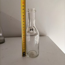 ANTICA BOTTIGLIA OSTERIA 1/5 LITRO VETRO SOFFIATO DI ALTARE CON BOLLO IN PIOMBO