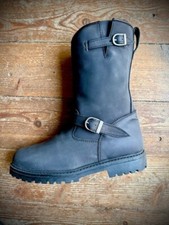 Biker Boots - Stivali neri in pelle Tg. 42