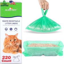 220PCS Litter Box Liner Bags
