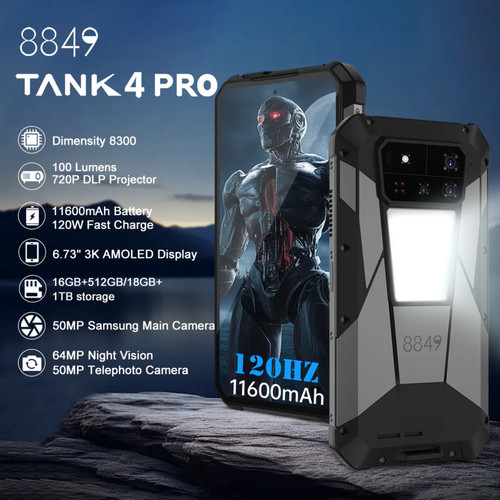 Telefono proiettore tank pro - proiettore,
