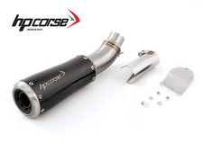 TERMINALE SCARICO HP CORSE GP07 NERO DRITTO PER DUCATI SCRAMBLER 800 2015-2020