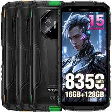 DOOGEE Fire 3 Pro Android 15 smartphone da esterno 8350 mAh 16 GB + 128 GB cellulare 5,5" HD
