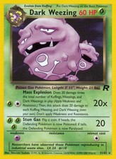 Dark Weezing - 31/82 - Pokemon