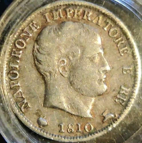1810 napoleone rara 5 soldi - 1810,
