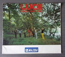 Brochure grande vendita MAZDA LUCE orig 1973 giapponese Mkt JDM - RX-4 hardtop personalizzata