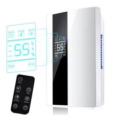 Purificatore Aria & Deumidificatore 2in1 Silenzioso con Timer e Telecomando Casa