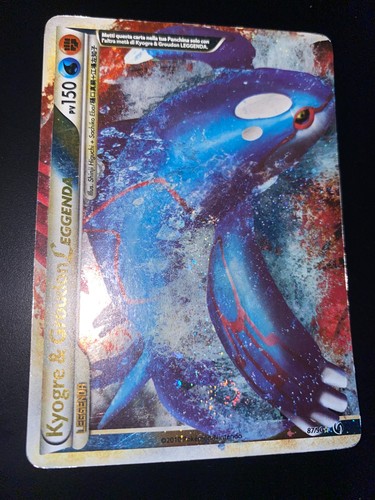 Kyogre groudon leggenda holo - kyogre, &