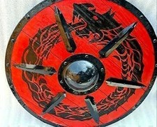 Scudo rotondo medievale scudo