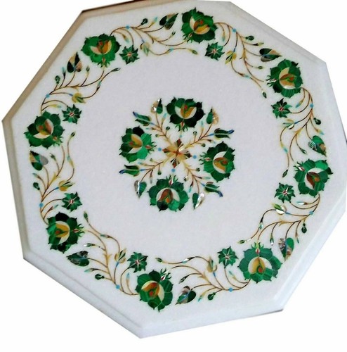 Tavolo intarsiato marmo - 18",