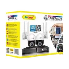 KIT 2 TELECAMERE WI-FI PTZ 4K