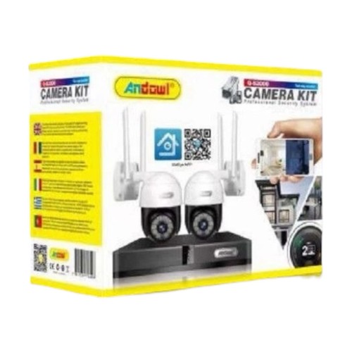 Kit telecamere ptz - 2, wi-fi