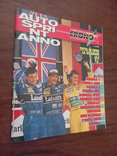B5627 autosprint anno 92 - autosprint, ‘92