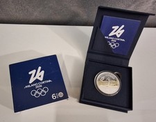 Italia 6 euro oncia argento