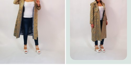 Soprabito donna broccato - soprabito,