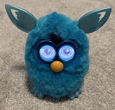 Furby Taboo Teal Boom Blue Pet