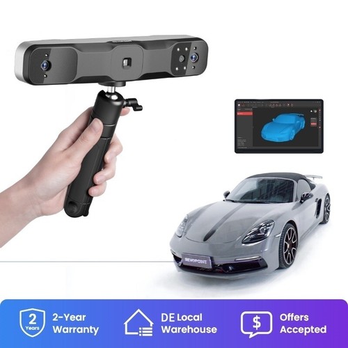 Revopoint range scanner - range, 3d
