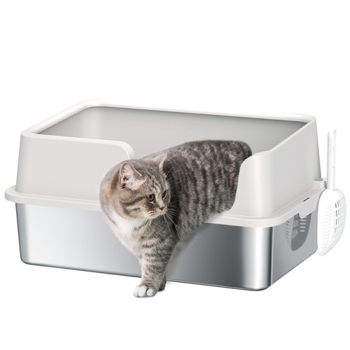 Lettiera per gatti - con, bordi