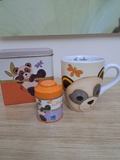 Tazza Thun Panda Con Contenitore In Latta E Candela Al Profumo Di Arancia