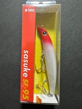 Ima Sasuke SF-95 #SKF002 Red Head Pearl 0,28 once, 3,7 pollici, Minnow galleggiante nuovo