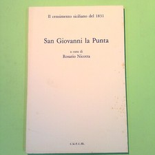 SAN GIOVANNI LA PUNTA IL CENSIMENTO SICILIANO DEL 1831 NICOTRA CUECM