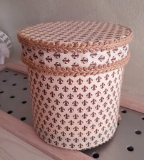 SCATOLA TONDA RIVESTITA 19HX18