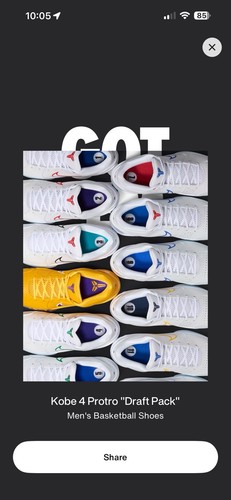 Nike kobe protro draft pack - nike,