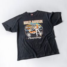 T-shirt Harley Davidson marrone vintage anni 90 punto singolo - taglia M made in USA