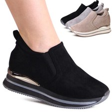 Sneaker Con Zeppa Da Donna