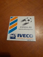 Adesivo stickers calcio vintage IVECO ( Mondiali Espana 82 )