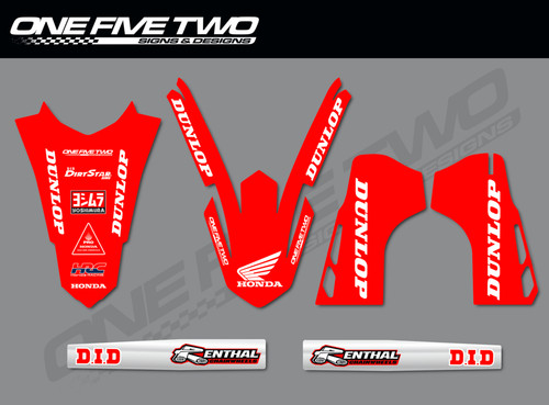 Kit assetto grafica honda crf - kit,