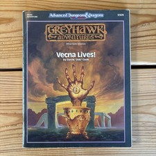 WGA4 Vecna Lives! Modulo Dungeons & Dragons TSR 9309