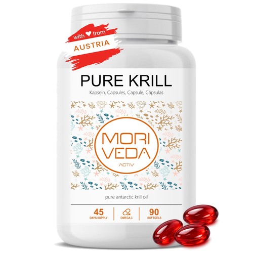 Moriveda pure olio krill - pure,