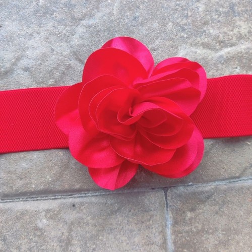 Cintura accento rosa - , rossa