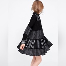 Abito Zara nero/bianco